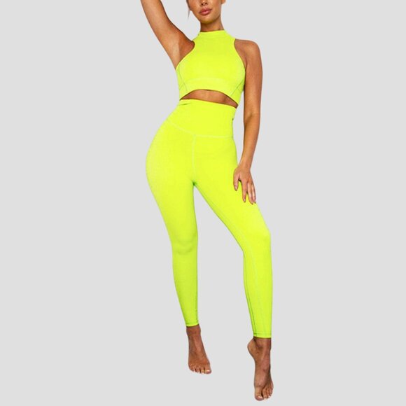 Two piece Sports Top and Legging Activewear Set - Picture 5 of 6